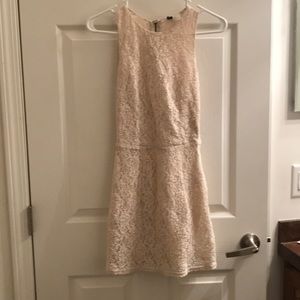 Ivory lace dress